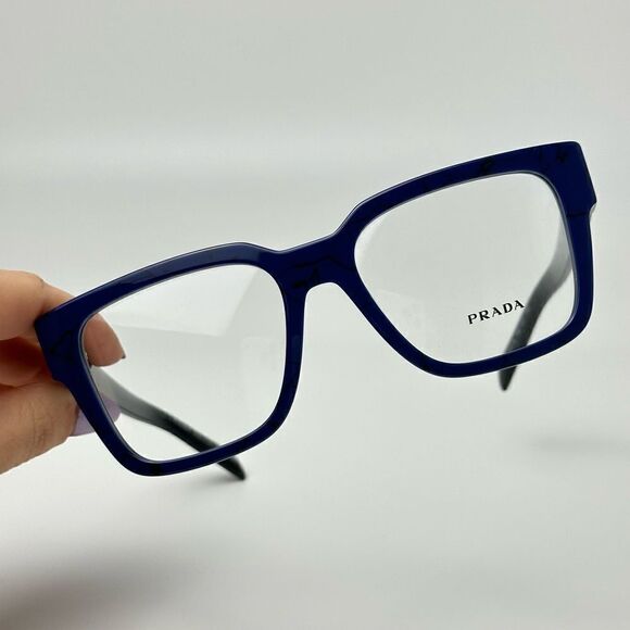 PRADA Eyeglasses PR08ZV 18D101 Baltic Marble Demo Lens NET - Picture 2 of 9
